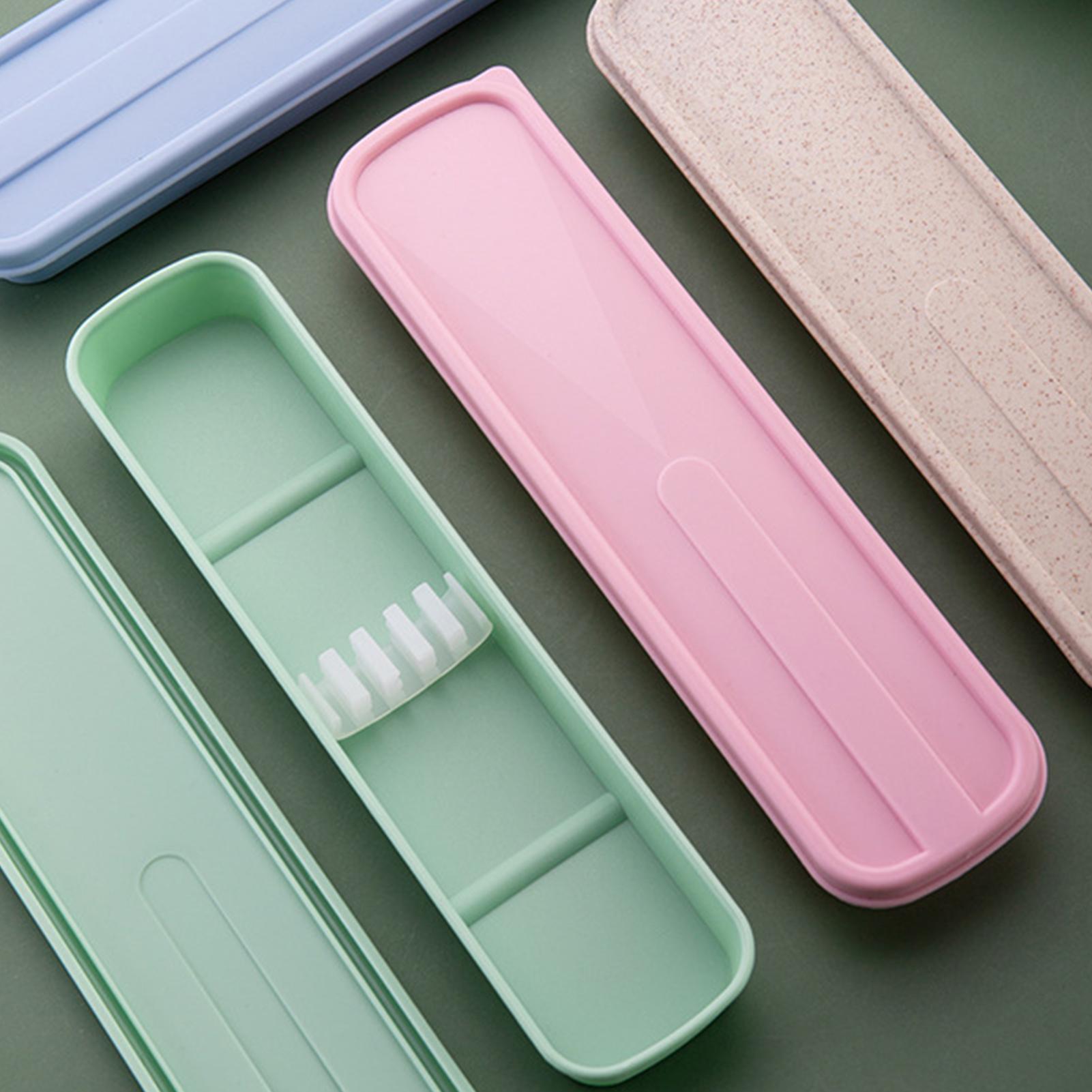 Bamboo Cutlery Travel - Caixa de talheres, organizador portátil, tipo