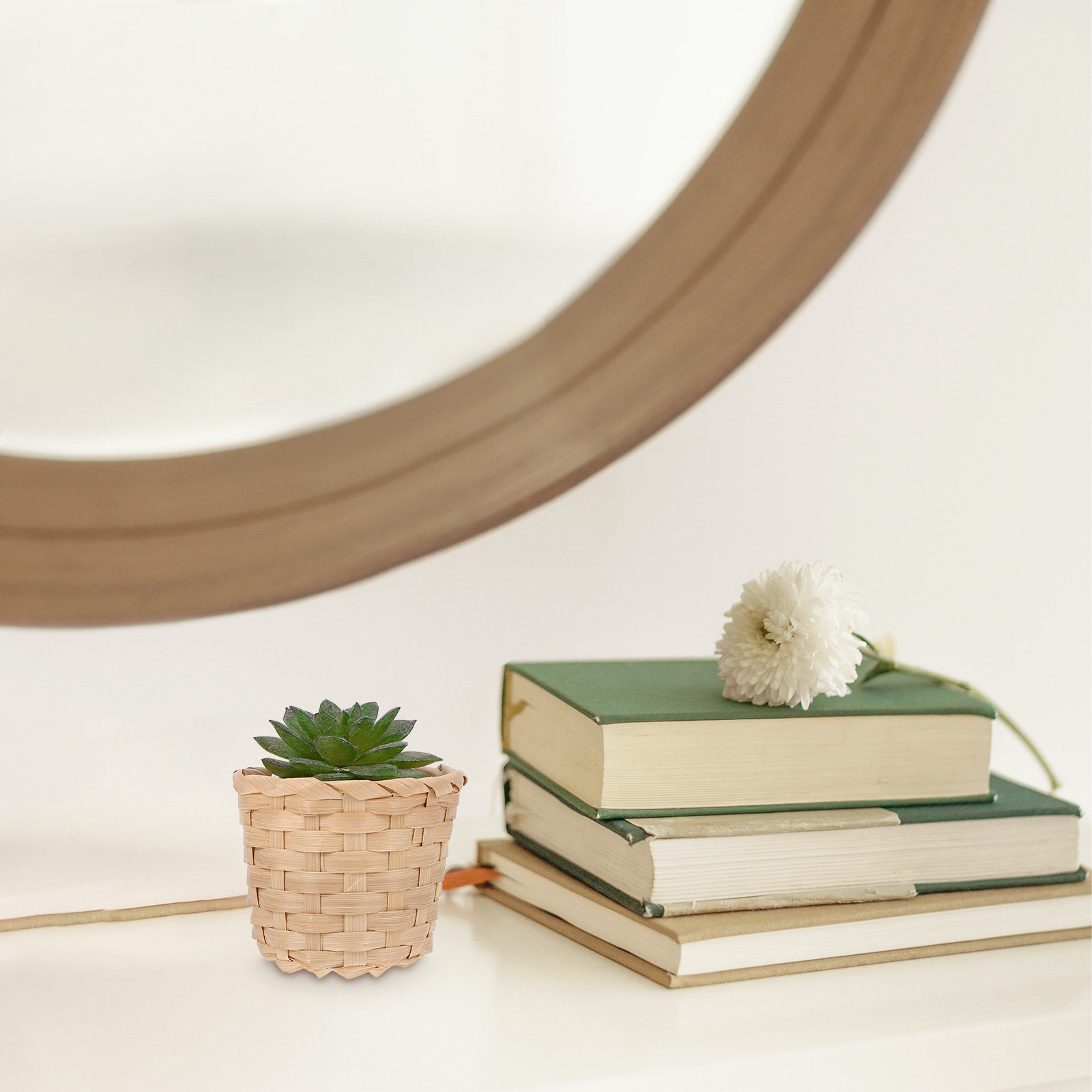 Sustainable Living Officer - 10 Cestas Premium de Bambu Trançado: