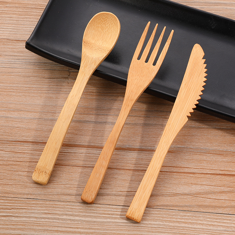 Reutilizáveis Bambu Talheres S - Bamboo Cutlery Travel avaliação e preço