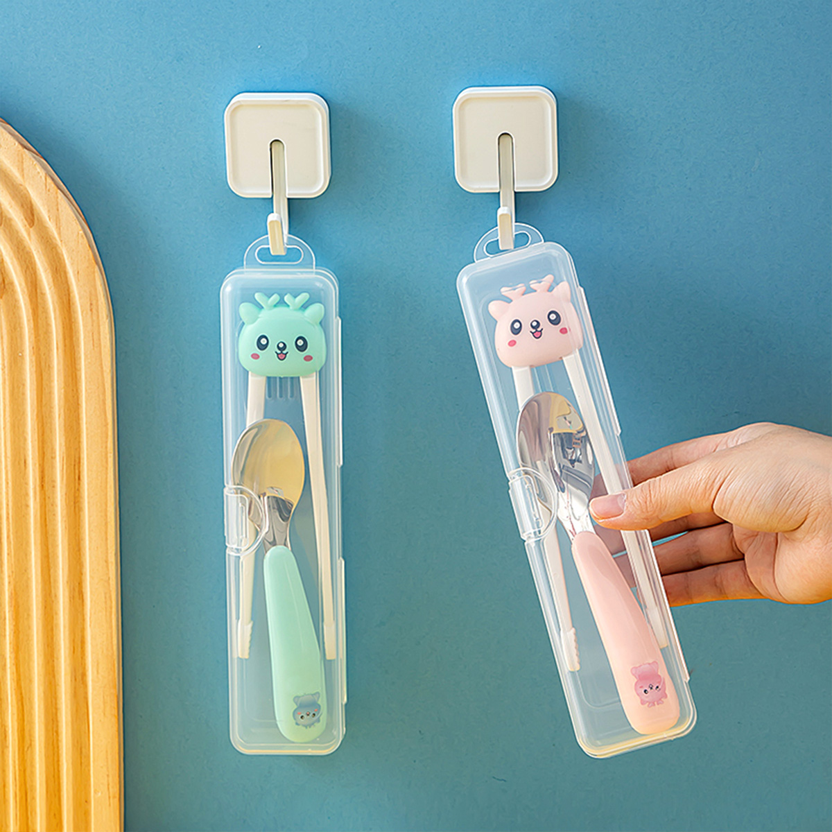 Caixa de talheres transparente - Bamboo Cutlery Travel avaliação e preço