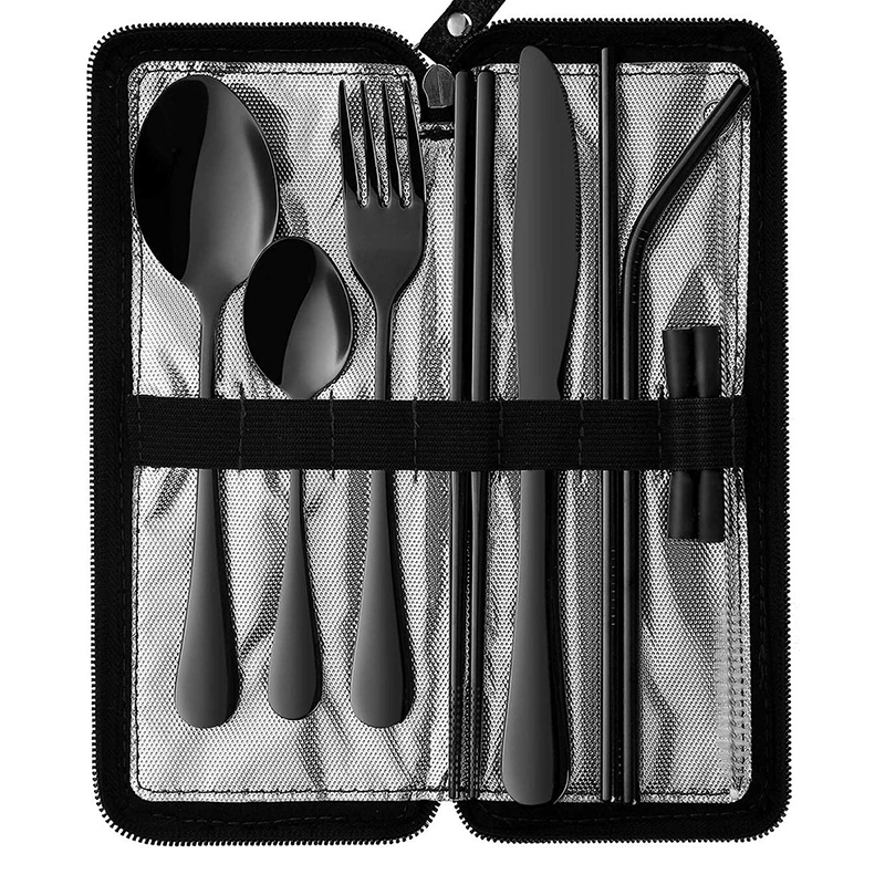 Novo Conjunto de Talheres Port - Bamboo Cutlery Travel avaliação e preço