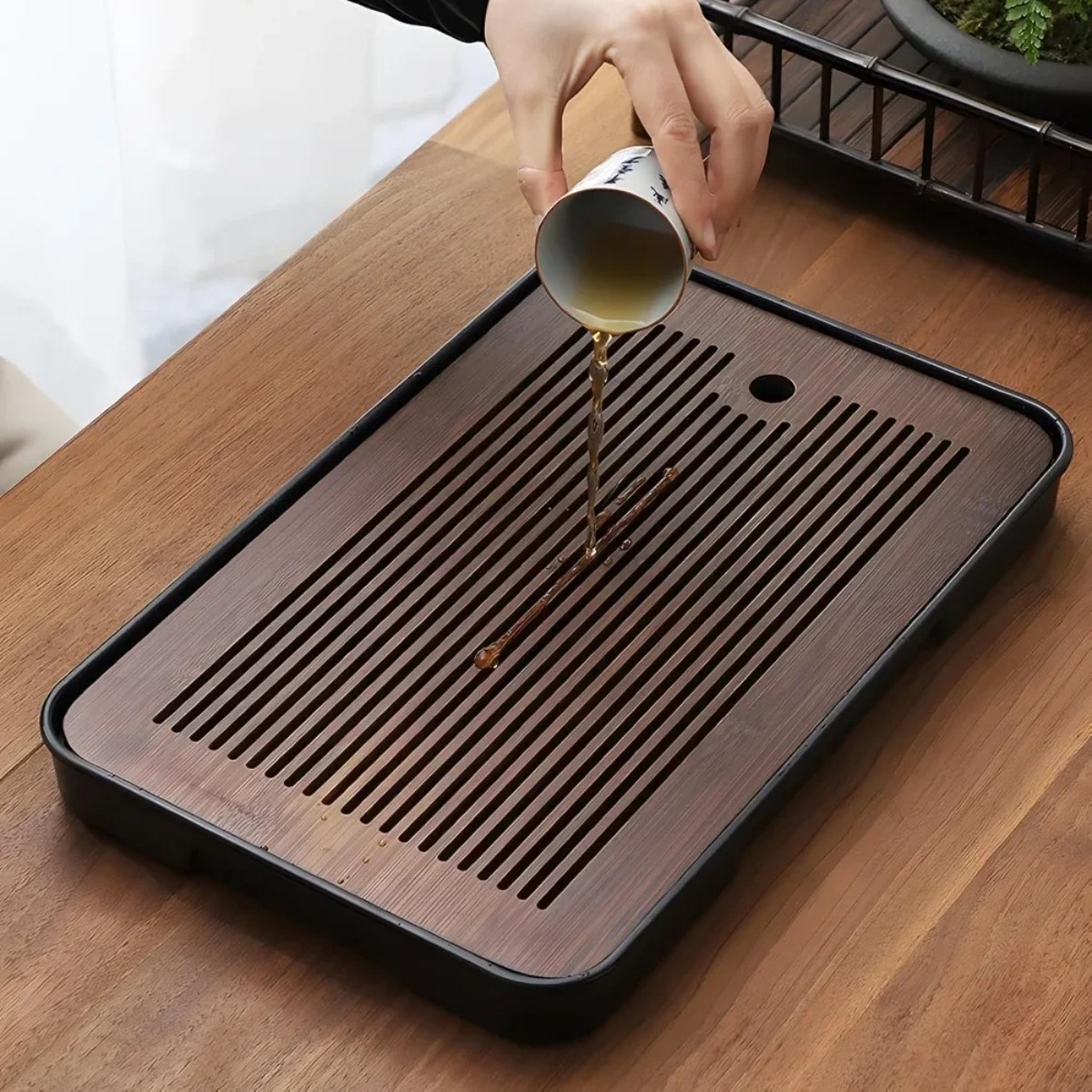 Mesa de chá de bambu destacáve - Bamboo Cutlery Travel avaliação e preço