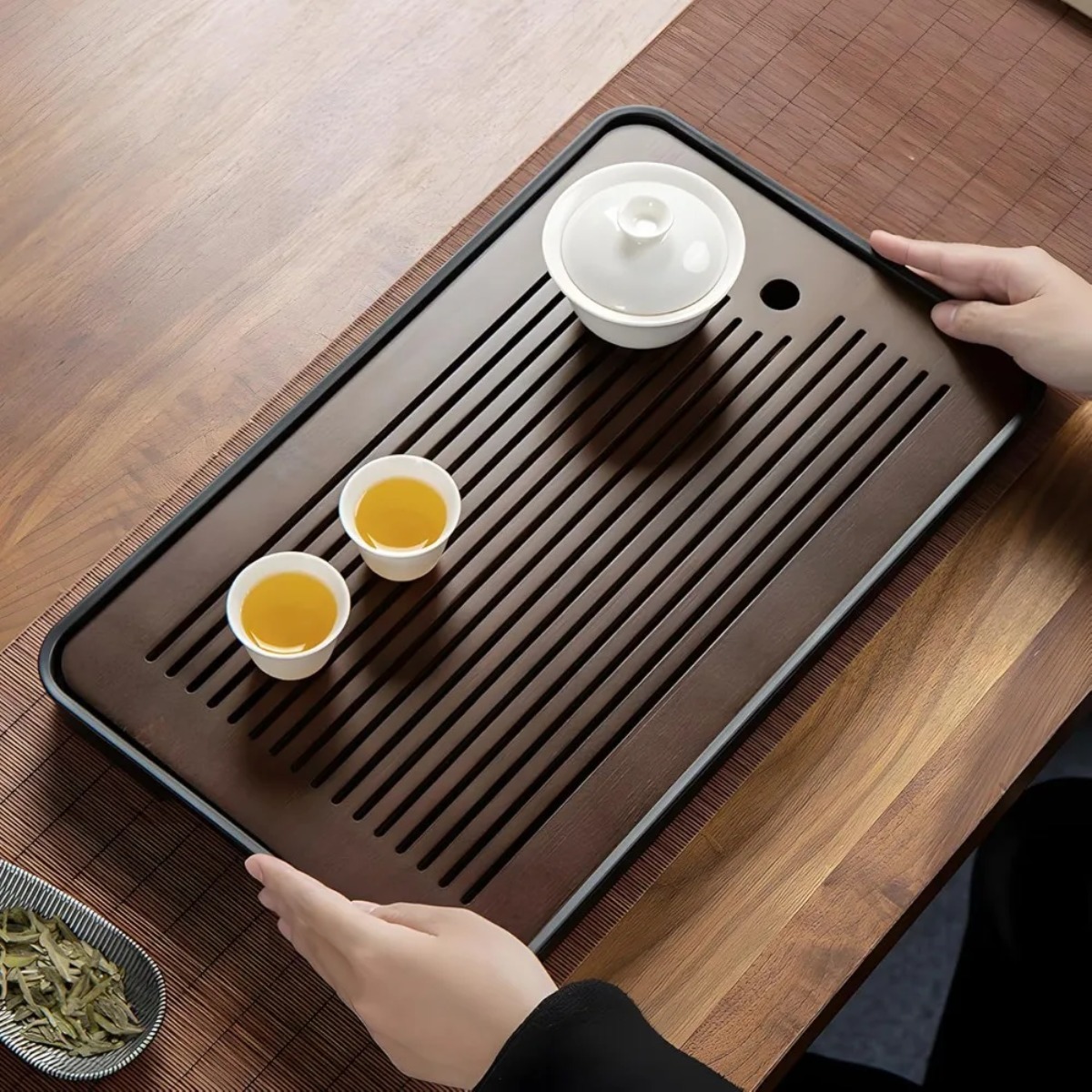 Mesa de chá de bambu destacáve - Bamboo Cutlery Travel avaliação e preço