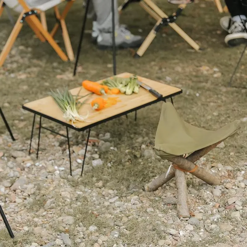 Mesa de Camping Dobrável de Ba - Bamboo Cutlery Travel avaliação e preço