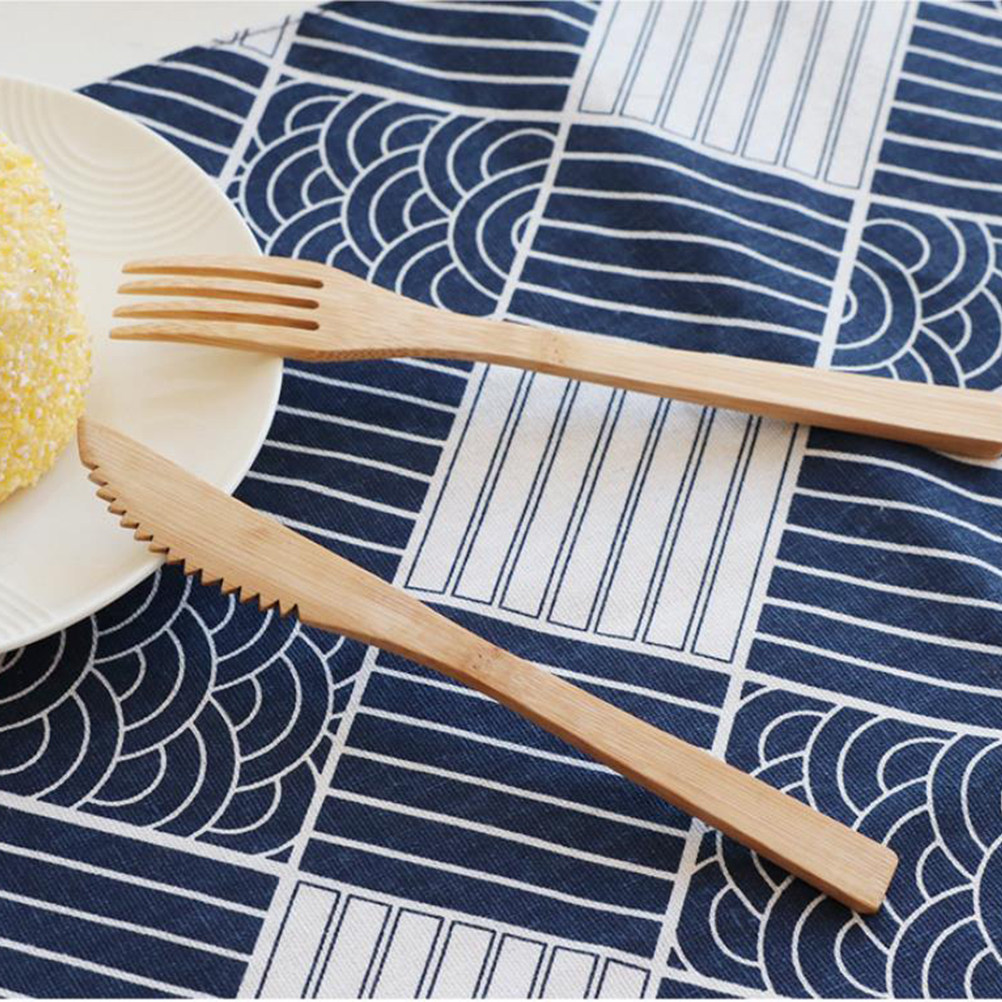 Conjunto de Talheres de Bambu  - Bamboo Cutlery Travel avaliação e preço