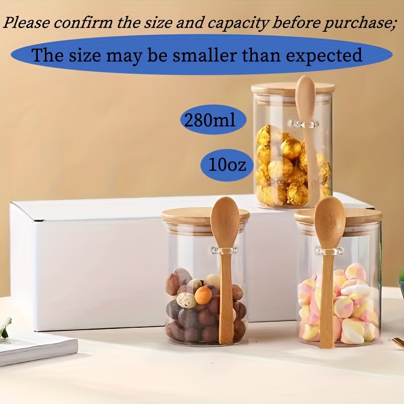 Frasco de doces de 280ml, fras - Bamboo Cutlery Travel avaliação e preço